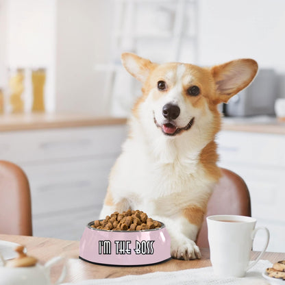 I'm The Boss Pet Bowl Pet Bowl