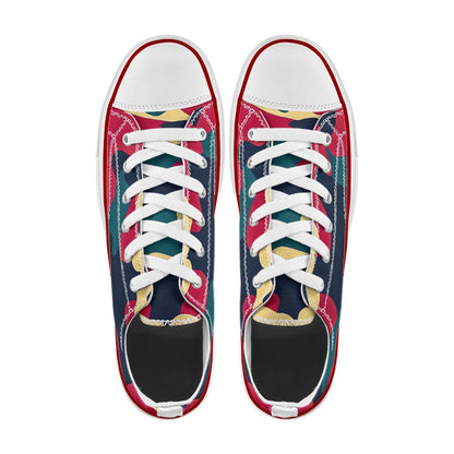 Low-top canvas shoes