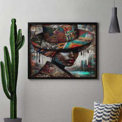 diamond picture Glitter DIY Canvas Wall Art 20"×16"