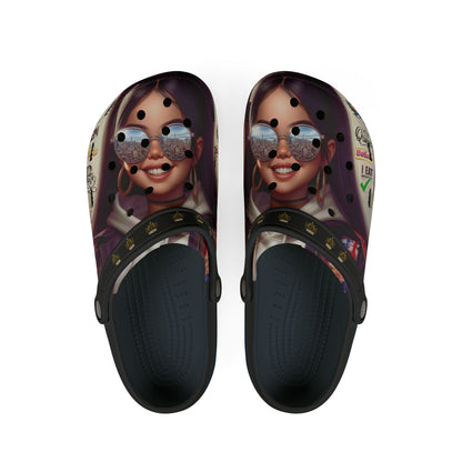 Future Boss EVA Foam Rubber Shoes (AOP) #61U