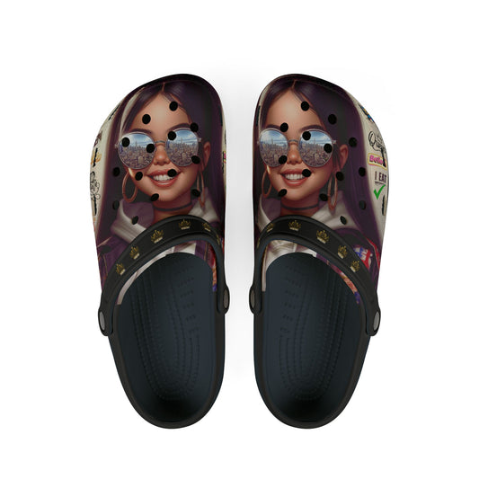 Future Boss EVA Foam Rubber Shoes (AOP) #61U