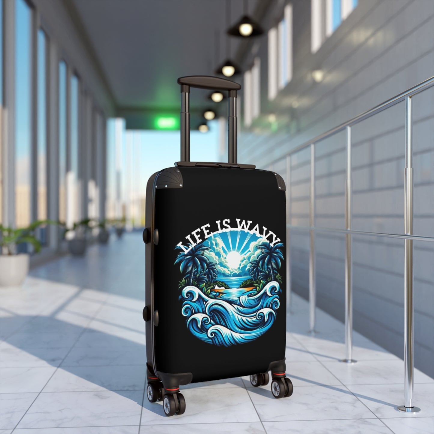 Life is Wavy Suitcases #LW1