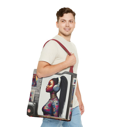 Feel The Music Tote Bag (AOP) #FM3