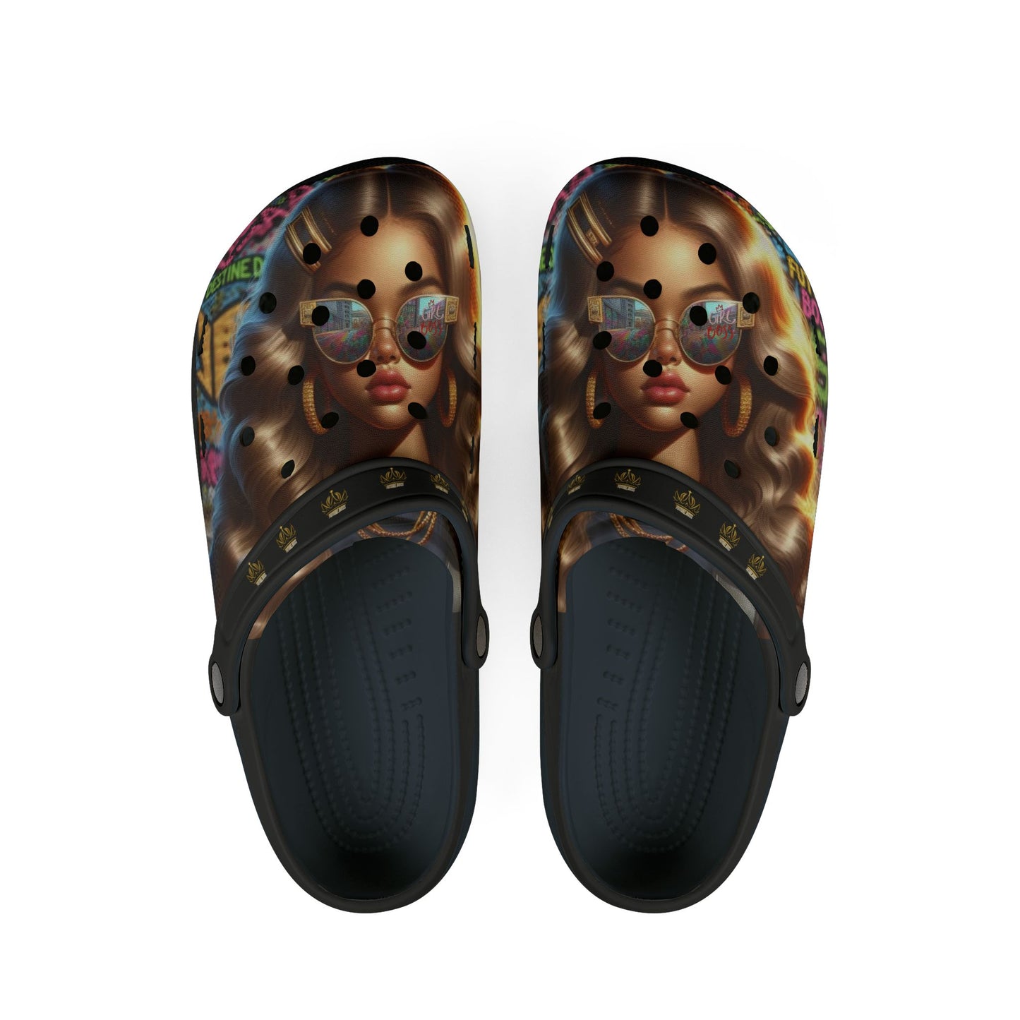 Future Boss EVA Foam Rubber Shoes (AOP) #31U