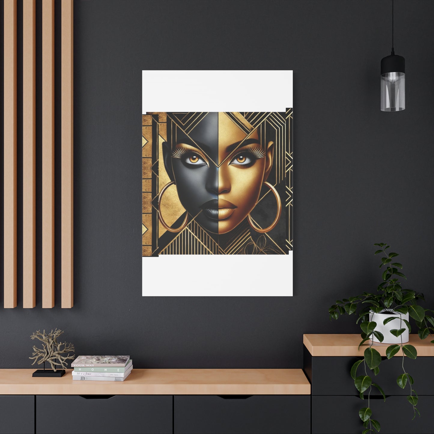 Amber Radiance Matte Canvas, Stretched, 1.25" #AR1
