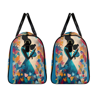 Mother's Day Travel Bag Leather Travel Bag-Large (Short Patch) (1735)