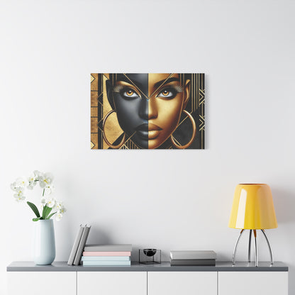 Amber Radiance Matte Canvas, Stretched, 1.25" #AR1
