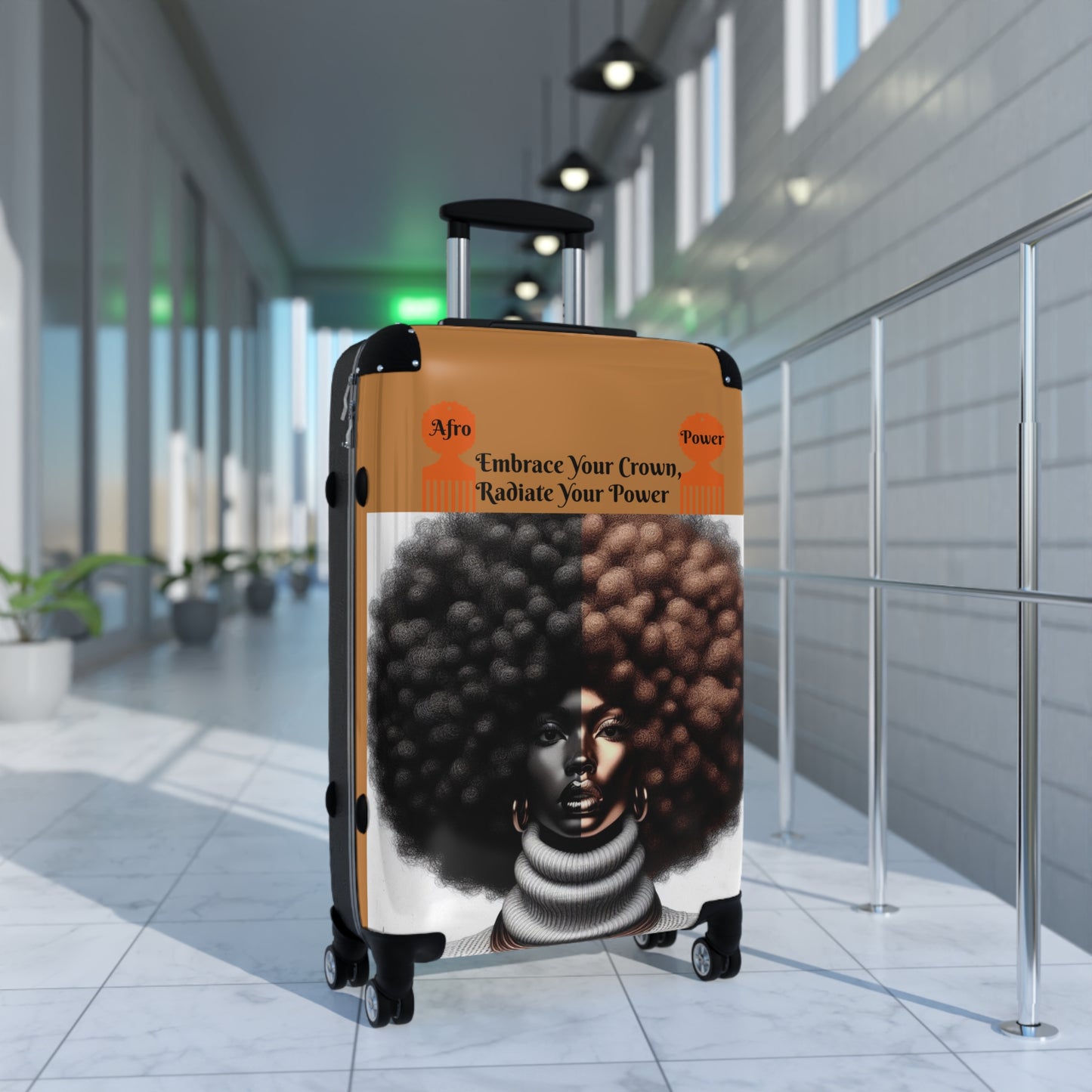 Afro Power Suitcases #AP5