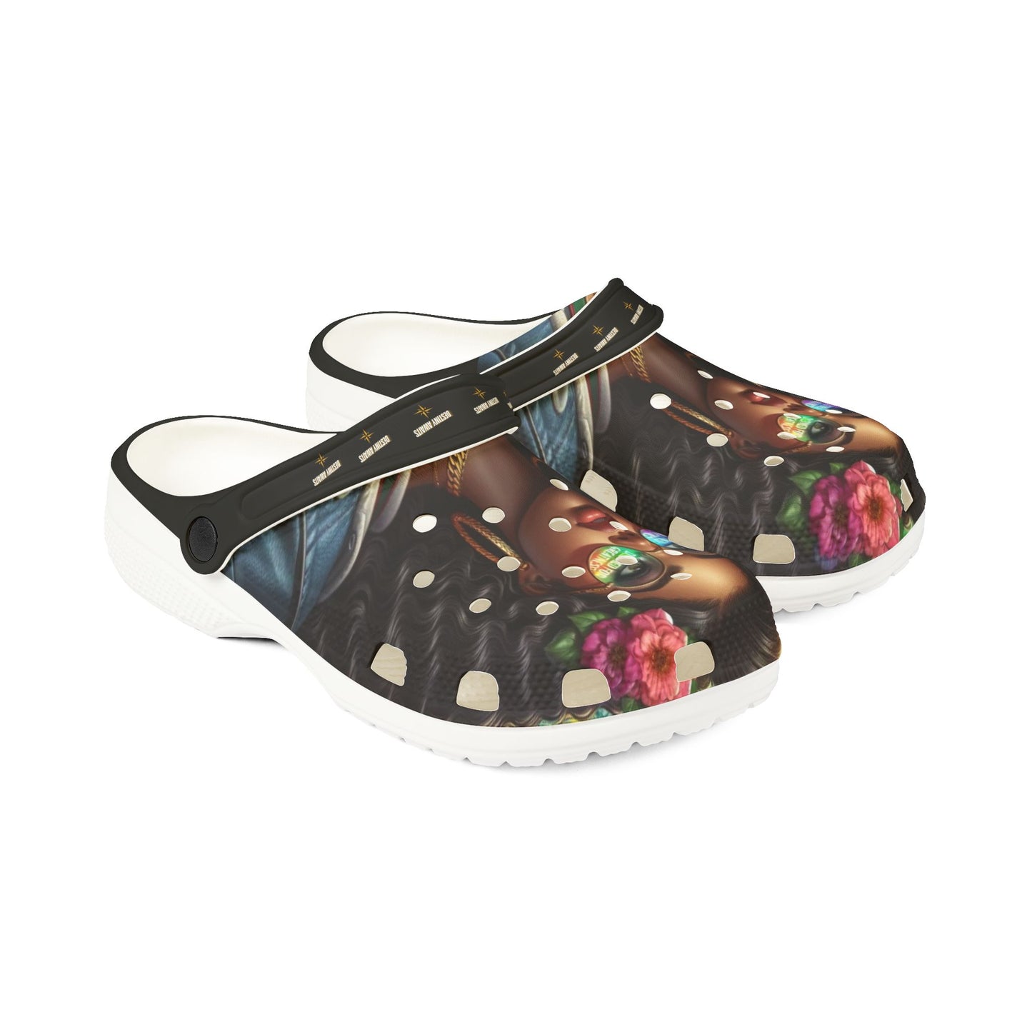 Destined For Greatness EVA Foam Rubber Shoes (AOP) #33U