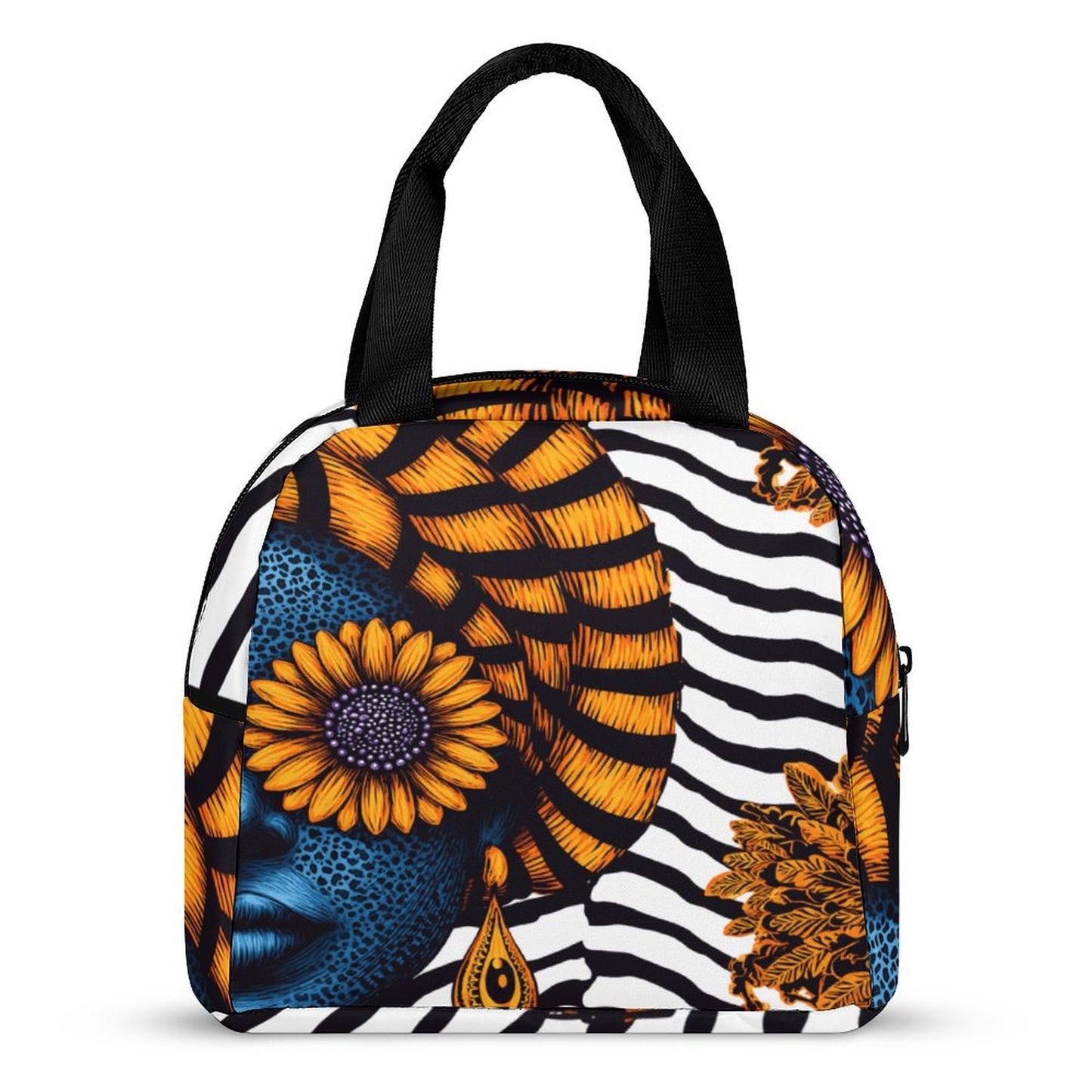 Insulated Lunch Bag with Pocket (All-Over Printing)