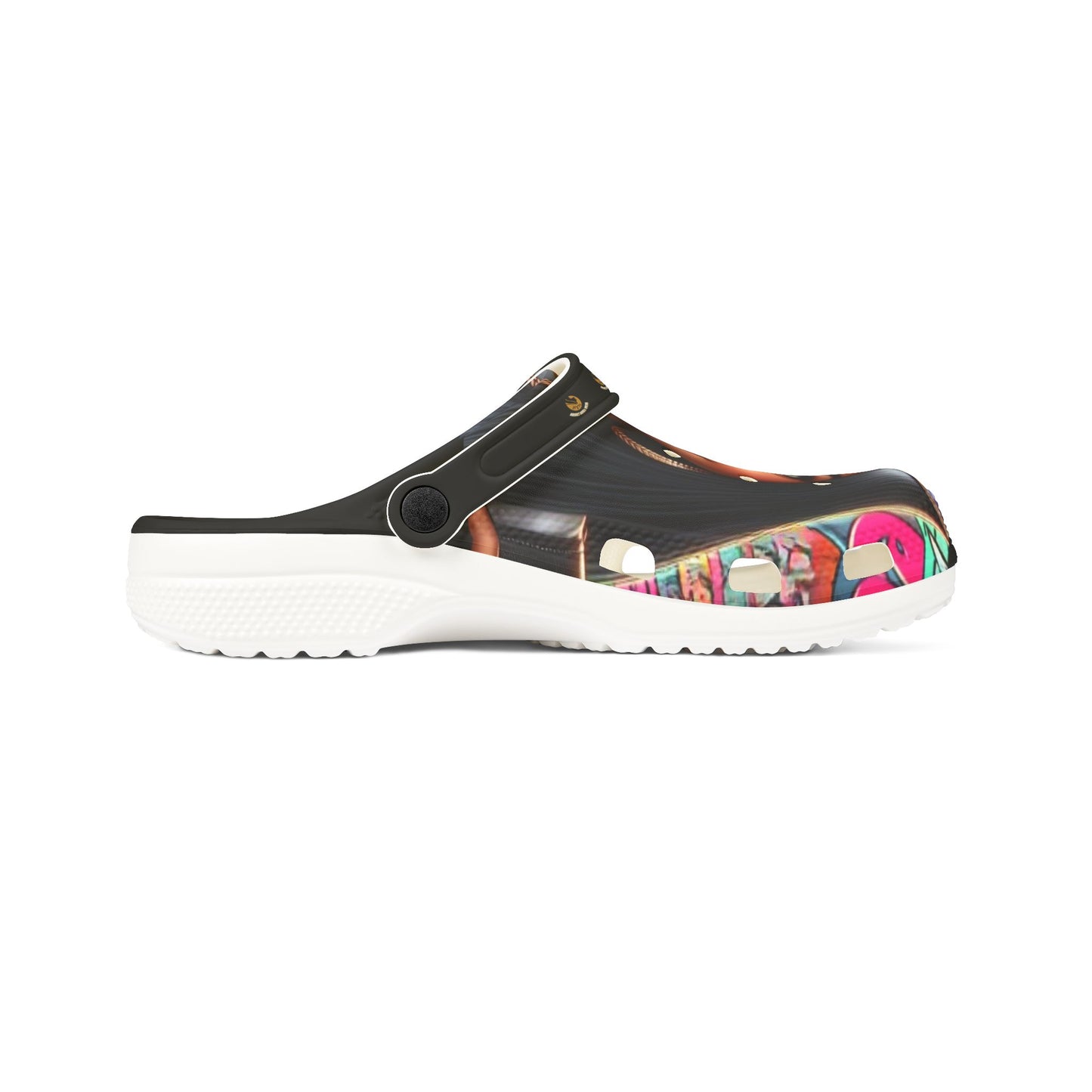 Queen-Wear Your Crown EVA Foam Rubber Shoes (AOP) #23U