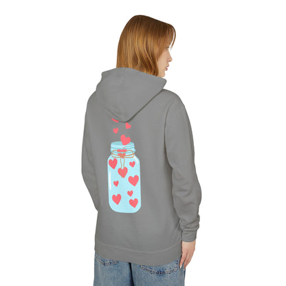 Affirmations Unisex Lightweight Hooded Sweatshirt #AU5
