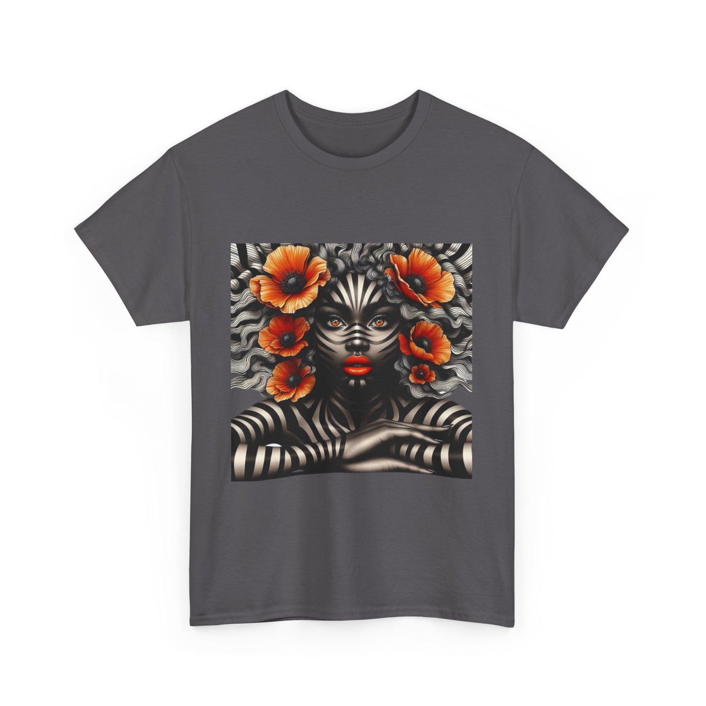 Zebra Fantasy Unisex Heavy Cotton Tee #ZF18