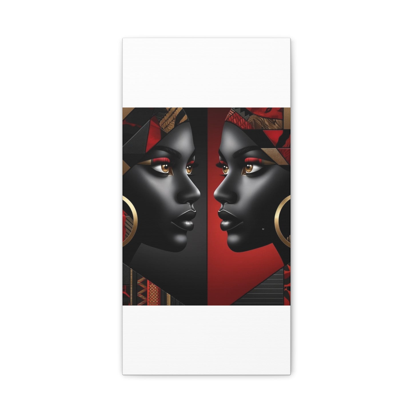 Dual Faced Matte Canvas, Stretched, 1.25" #DF1