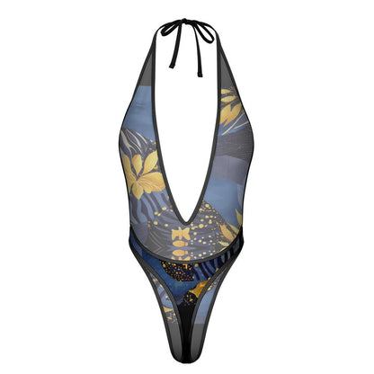 Sexy One Piece Women Lingerie Bodysuit Deep V Teddy DSQQ004