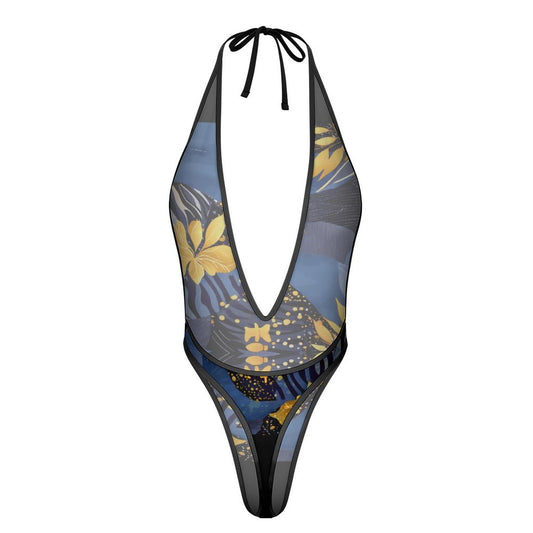 Sexy One Piece Women Lingerie Bodysuit Deep V Teddy DSQQ004