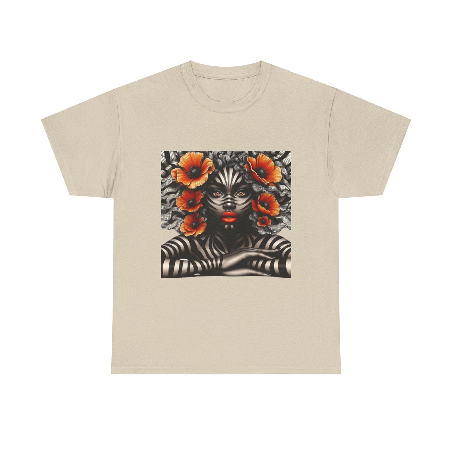 Zebra Fantasy Unisex Heavy Cotton Tee #ZF18