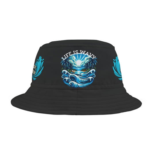 Life is Wavy Bucket Hat (AOP) #LW1