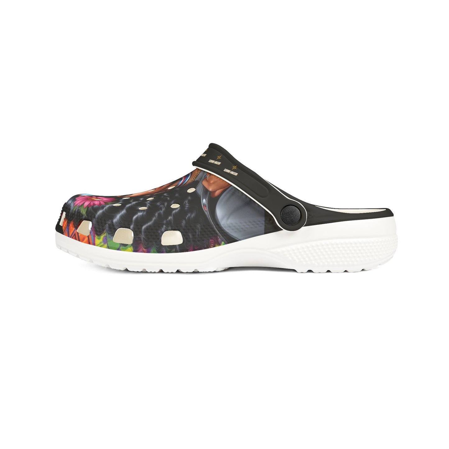Destined For Greatness EVA Foam Rubber Shoes (AOP) #37U