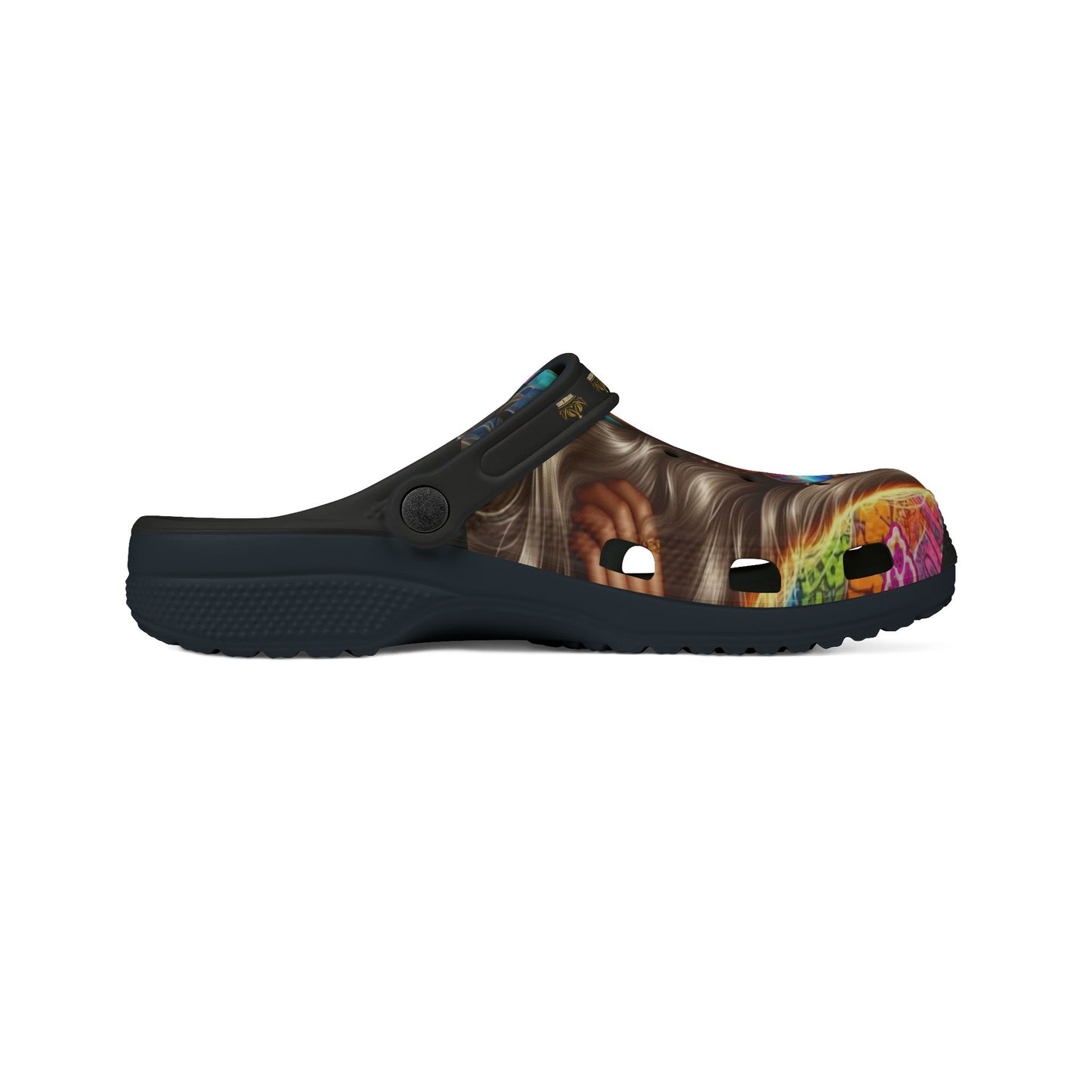 Future Boss EVA Foam Rubber Shoes (AOP) #35U