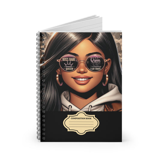 Back to School Affirmations Spiral Notebook - Ruled Line #59
