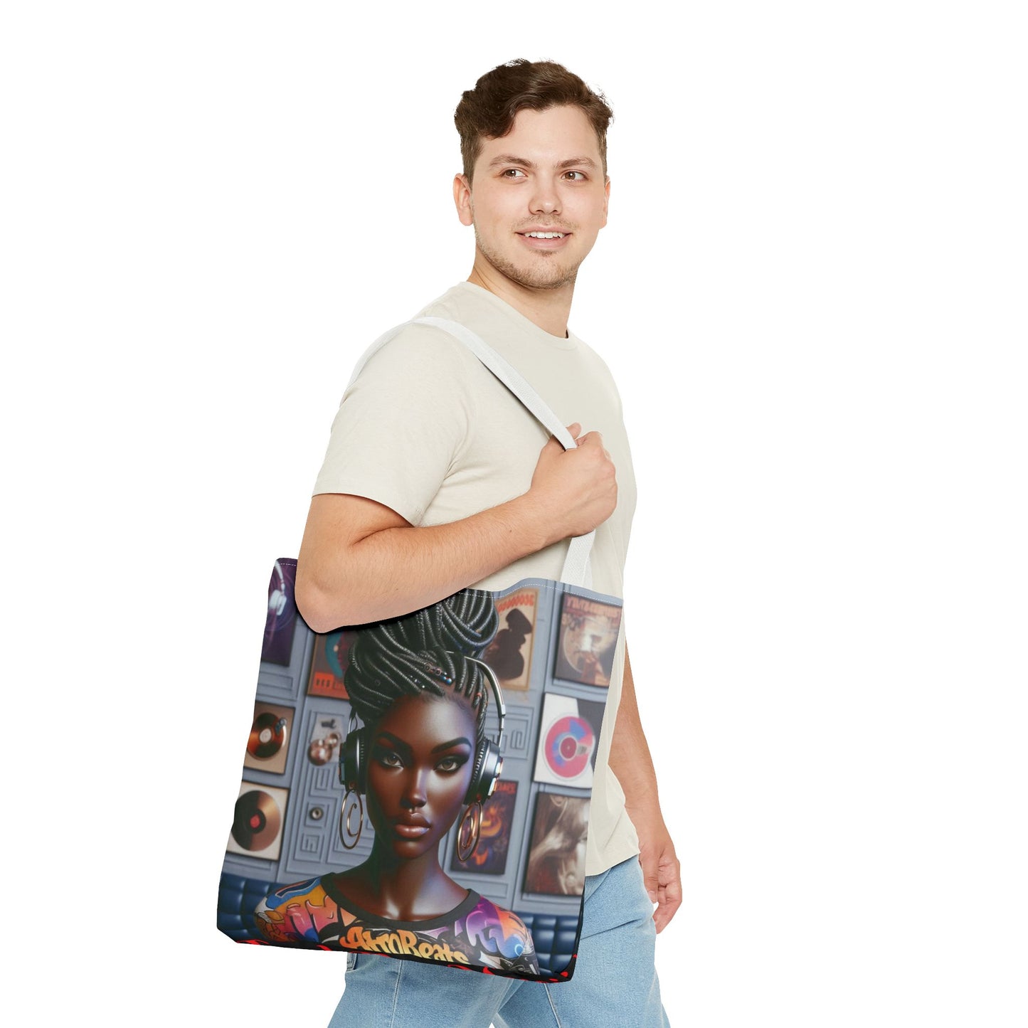 Feel The Music Tote Bag (AOP) #FM15