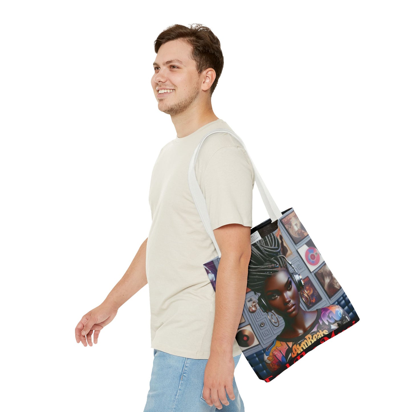 Feel The Music Tote Bag (AOP) #FM15