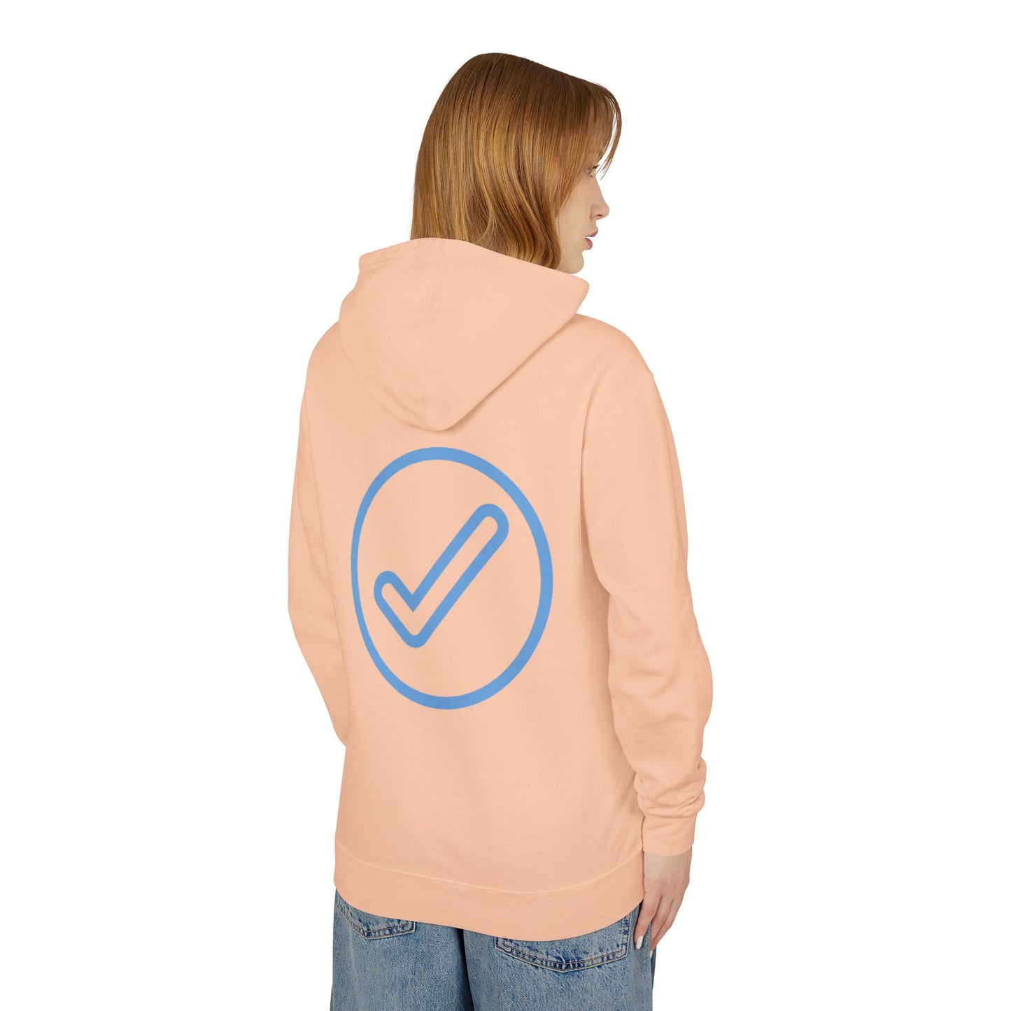 Affirmations Unisex Lightweight Hooded Sweatshirt #AU1