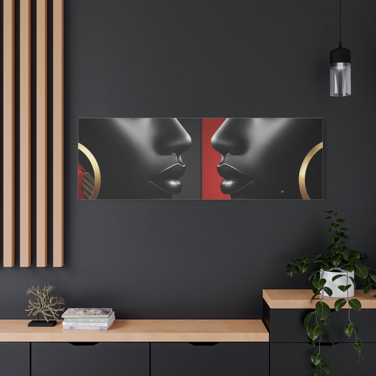 Dual Faced Matte Canvas, Stretched, 1.25" #DF1