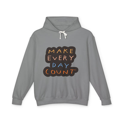 Affirmations Unisex Lightweight Hooded Sweatshirt #AU1