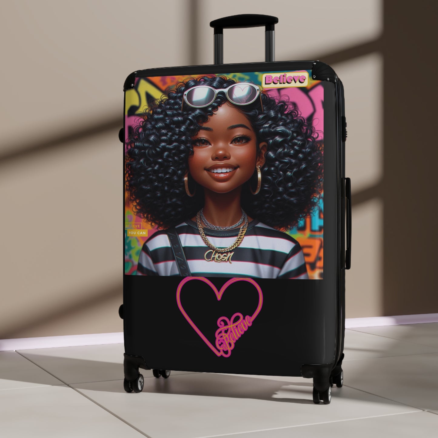 Believe Suitcases #51