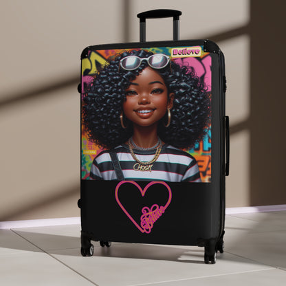 Believe Suitcases #51