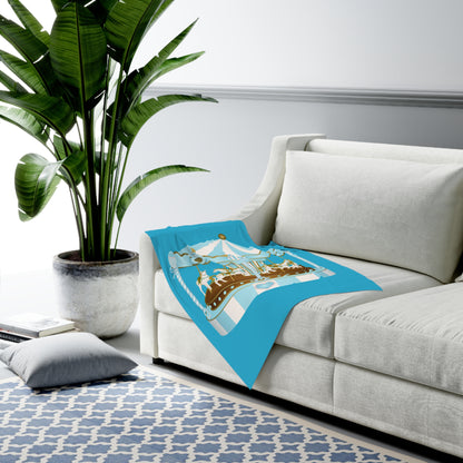 Merry Go Around Baby Swaddle Blanket #MGA1