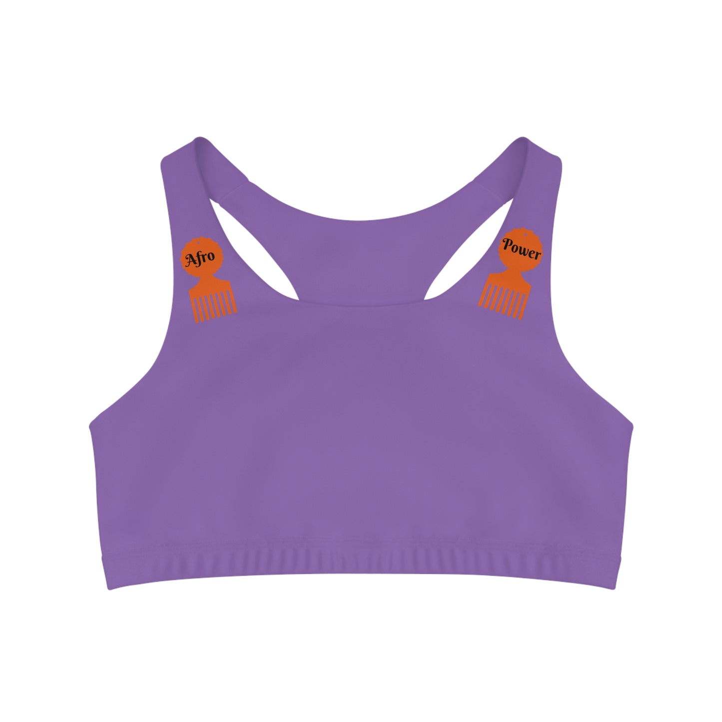Afro Power Seamless Sports Bra (AOP) #AP1