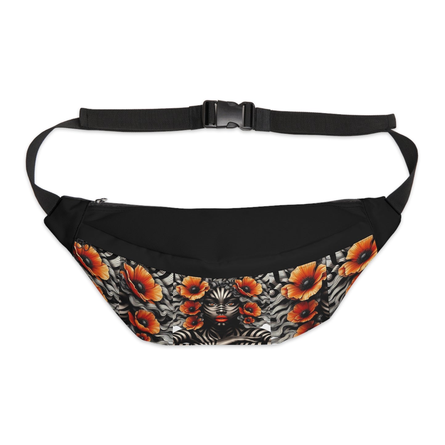 Zebra Fantasy Large Fanny Pack #ZF2
