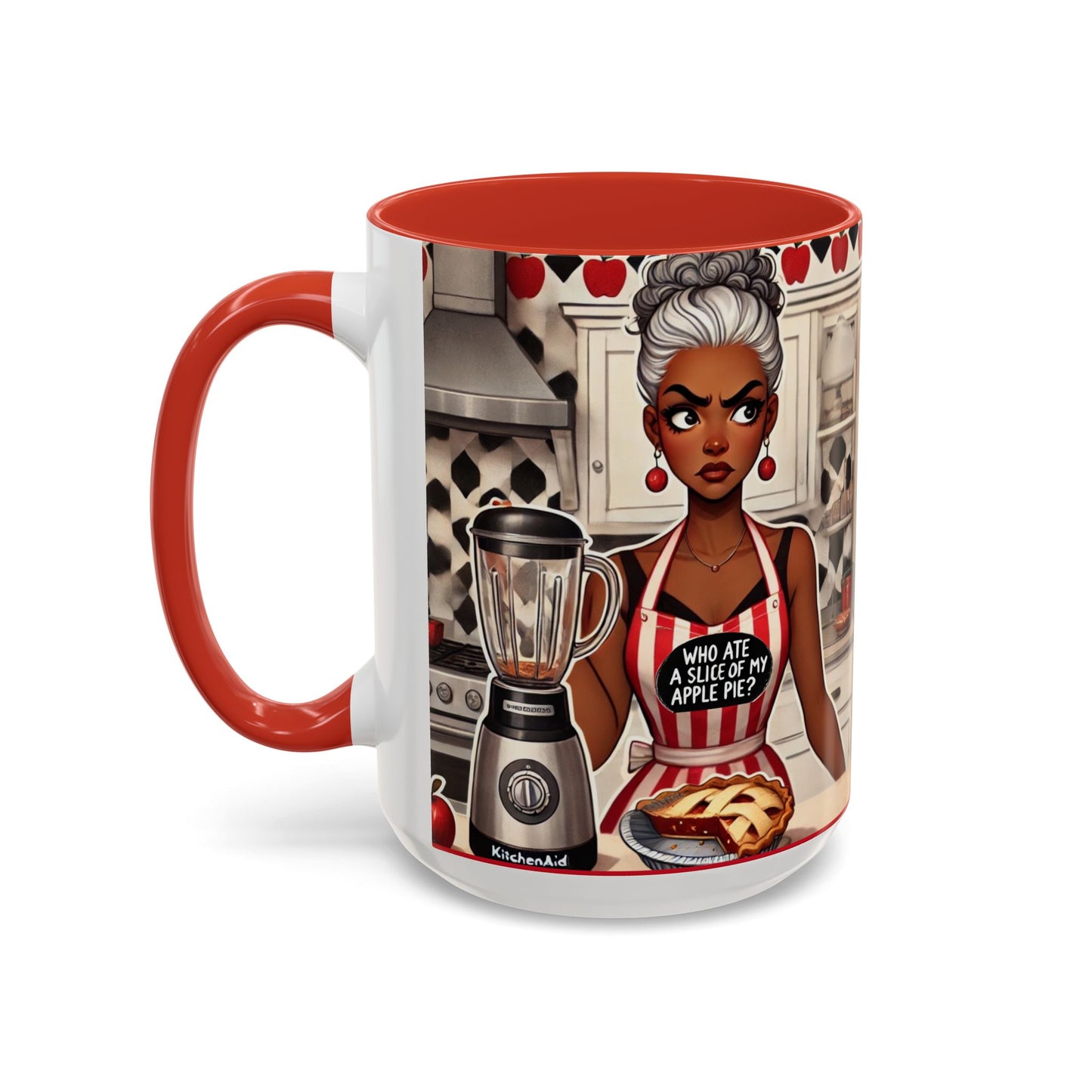 Apple Pie Heist Accent Coffee Mug (11, 15oz) #APH1