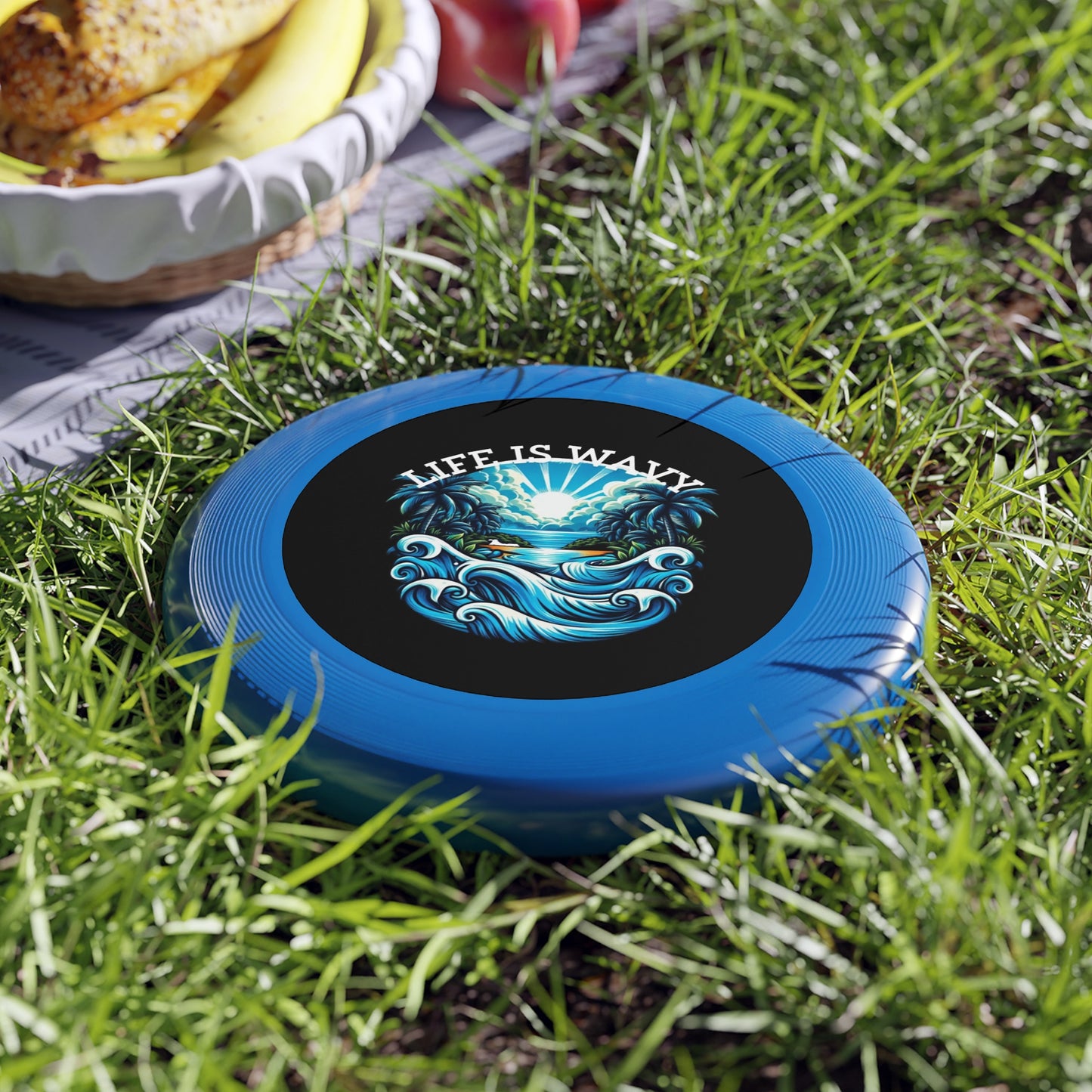 Life is Wavy Wham-O Frisbee #LW1