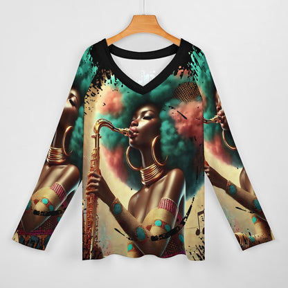 Women's Long sleeve loose tee