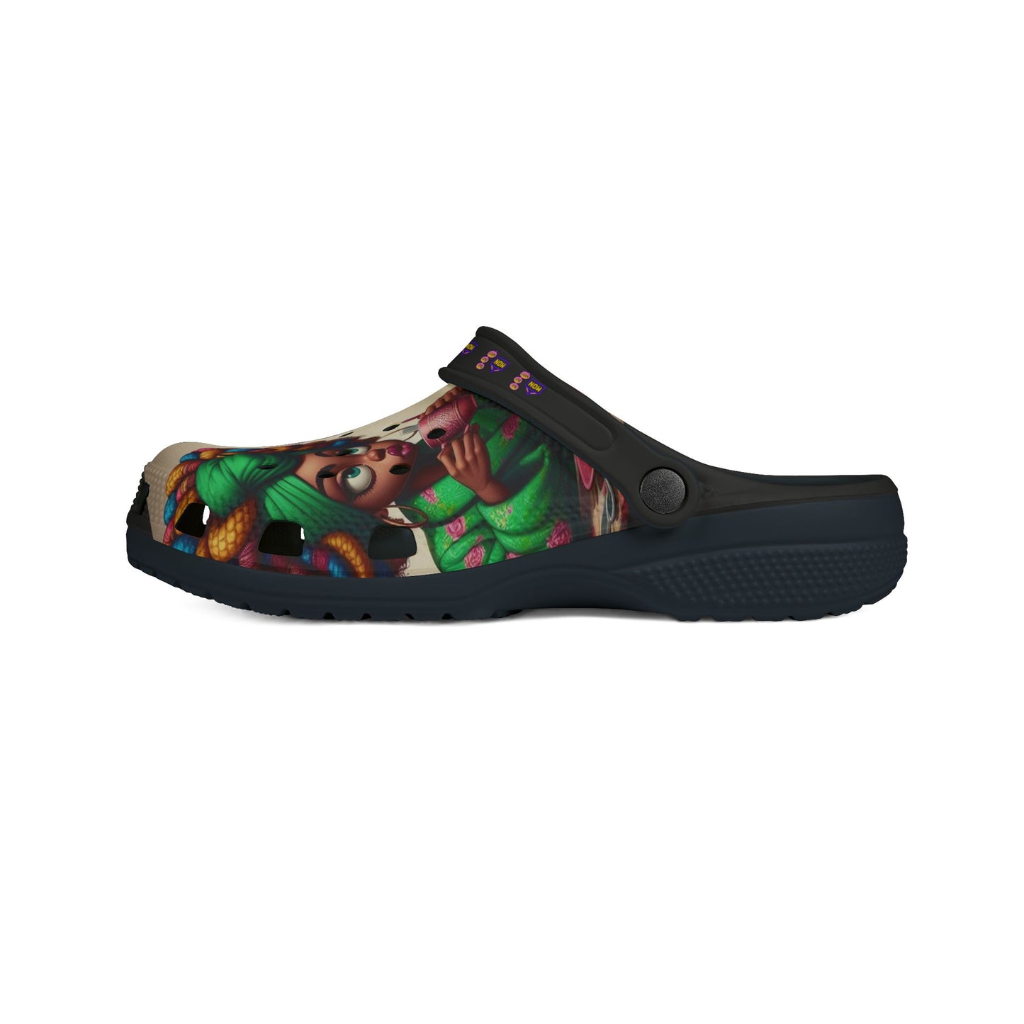 Monday Vibes EVA Foam Rubber Shoes (AOP) #MV6