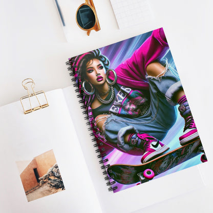 Flying High Spiral Notebook - Ruled Line #FH1
