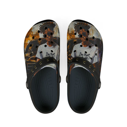 I'm That Dude EVA Foam Rubber Shoes (AOP) #1U