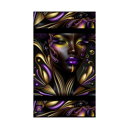 Purrple Reign Matte Vertical Posters #PR7