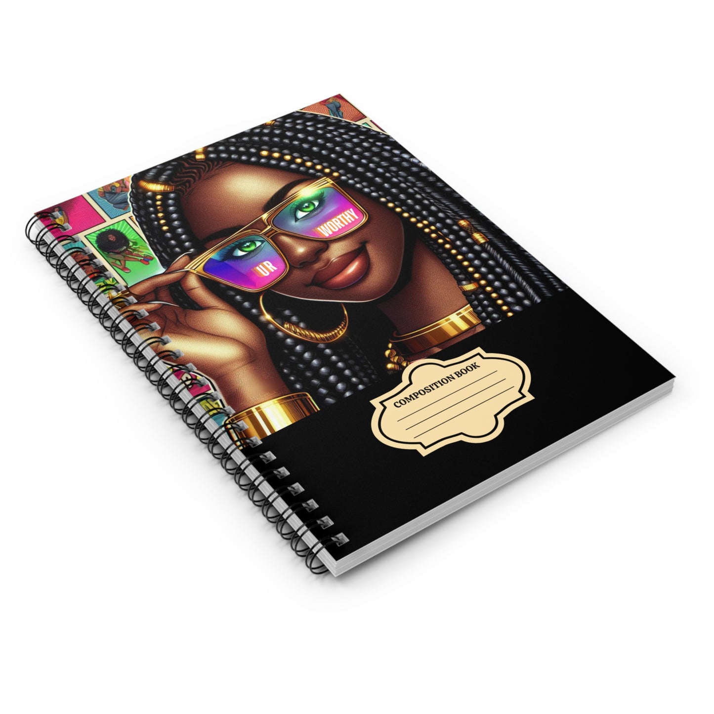 Back to School Affirmations Spiral Notebook - Ruled Line #7