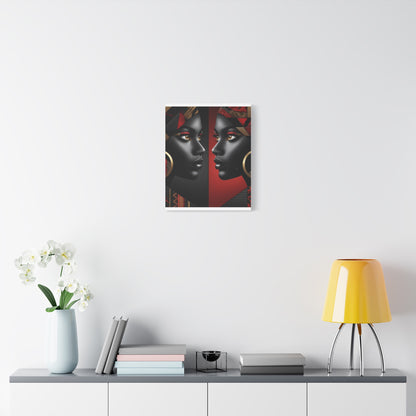 Dual Faced Matte Canvas, Stretched, 1.25" #DF1