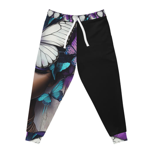 Butterfly Beauty Athletic Joggers Unisex Workout Pants Gym Sweatpants, Active