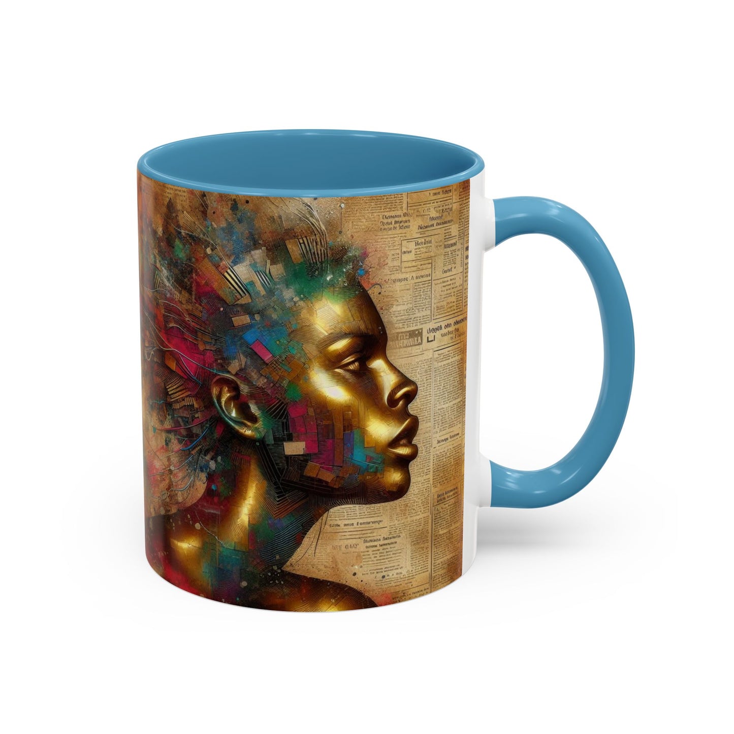 Afrocentric Accent Coffee Mug (11, 15oz) #AACM4