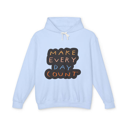 Affirmations Unisex Lightweight Hooded Sweatshirt #AU1