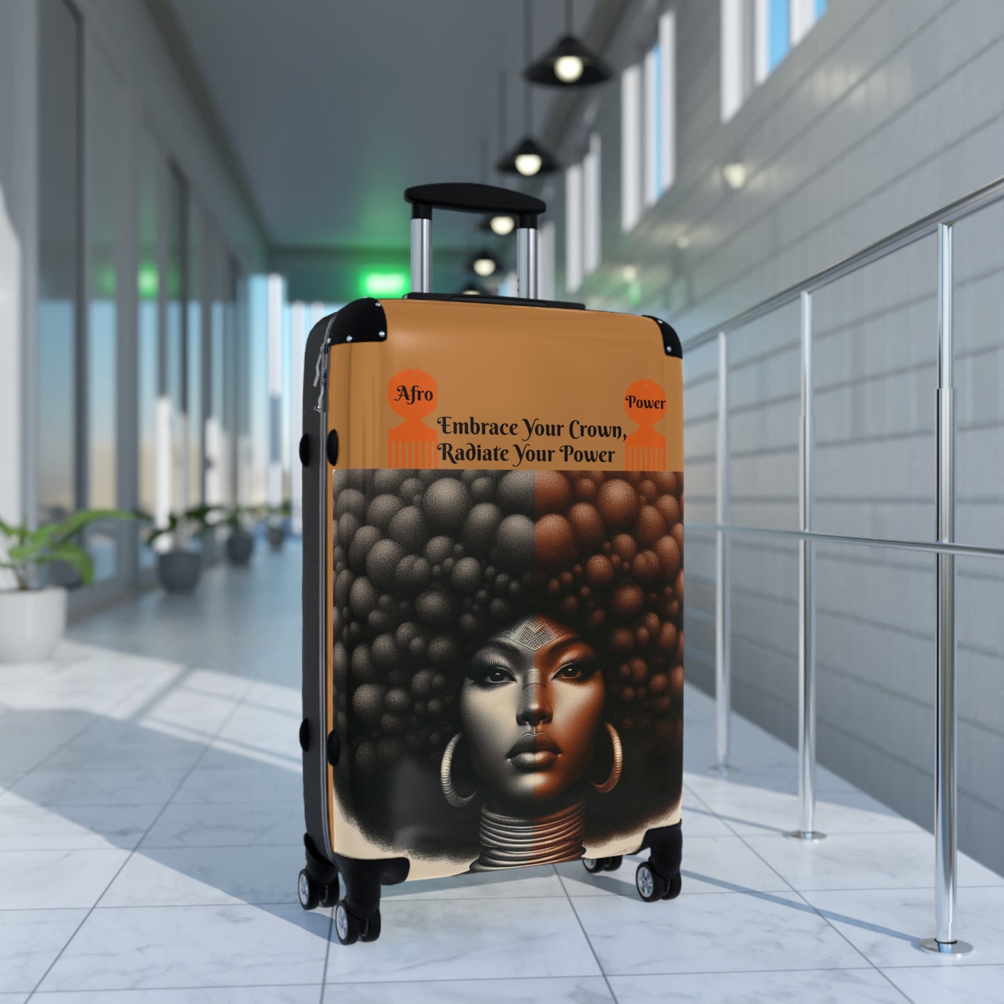 Afro Power Suitcases #AP5