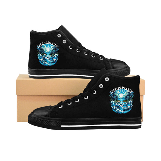 Life is Wavy Women's Classic Sneakers #LW1