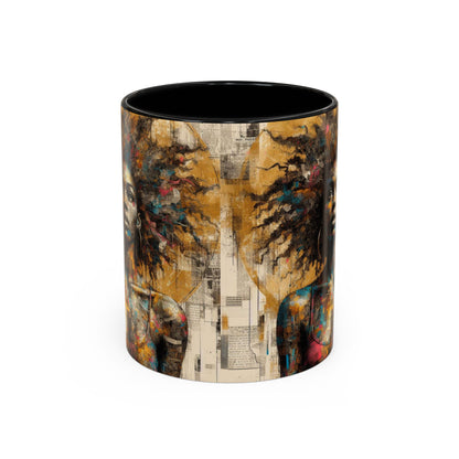 Afrocentric Accent Coffee Mug (11, 15oz) #AACM1